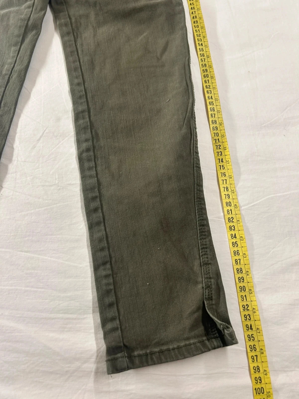 Jean skinny kiabi verde kaki – photo 4